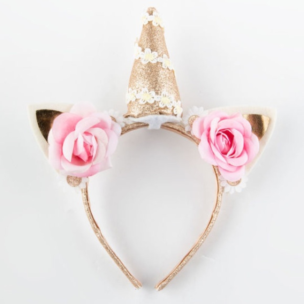 HALLOWEEN NWT Full Tilt Floral Unicorn Headband